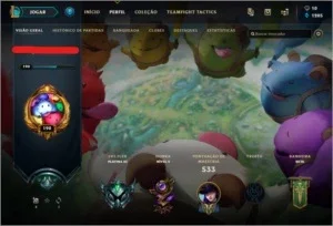 Conta LoL Plat 3