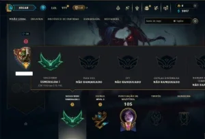 Esmeralda 1 com 75 Champs e 4 Skins