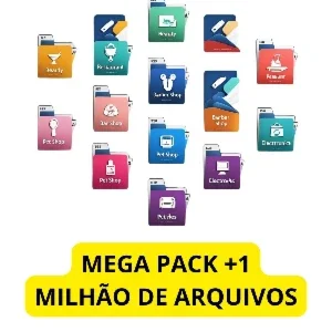Mega Pack +1M Arquivos Redes Sociais - Canva e Photoshop
