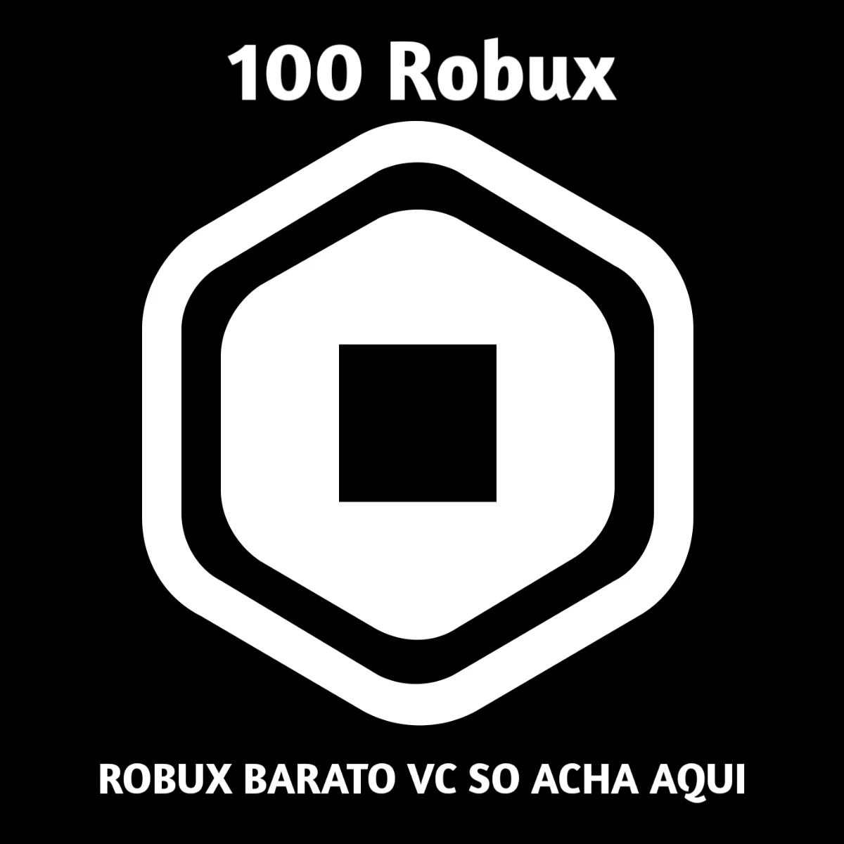 100 Robux (Leia A Descrição!) - Roblox - DFG
