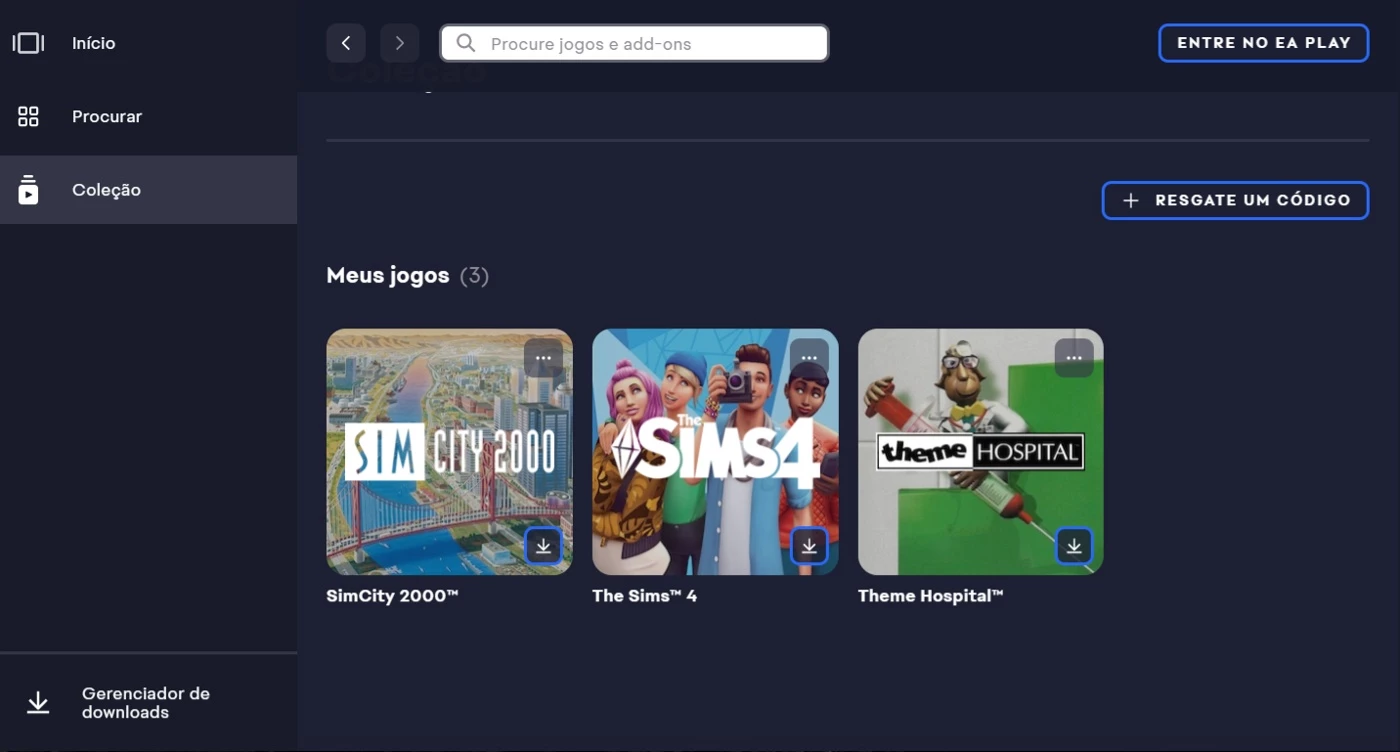 The Sims 4 Codigo Origin