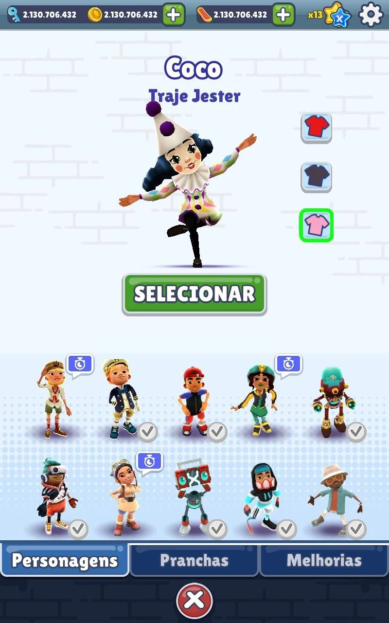 LINK DIRETO!DATA PACK SUBWAY SURFERS COM TODOS os PERSONAGENS e