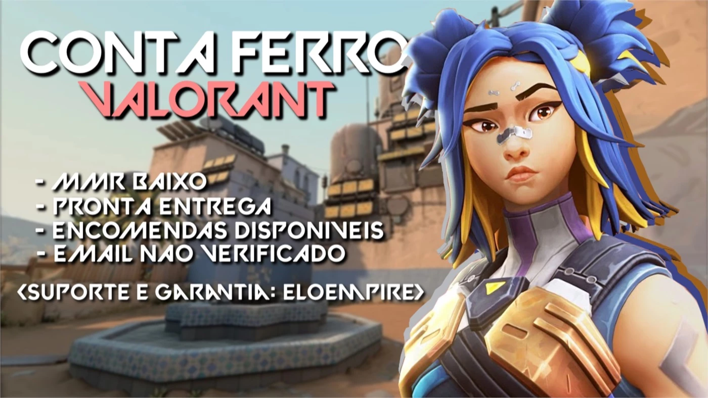 Contas Smurf Valorant - Pronta Para Ranked - DFG