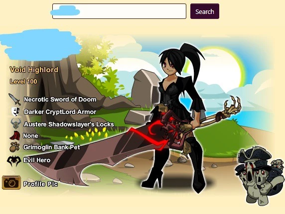 Overfiend Blade of Nulgath - aqworldsarmorlist