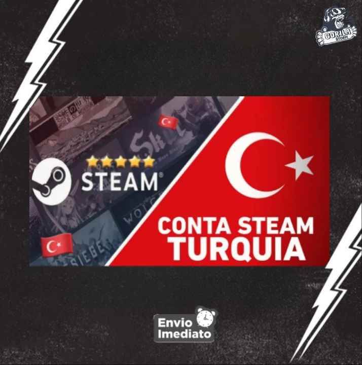 Conta Steam Na Turquia! - Jogos Muito Mais Baratos! - DFG