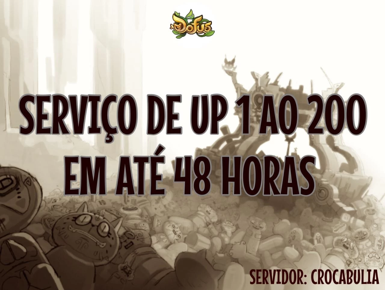 Serviço De Up Dofus Todos Os Lvls - DFG