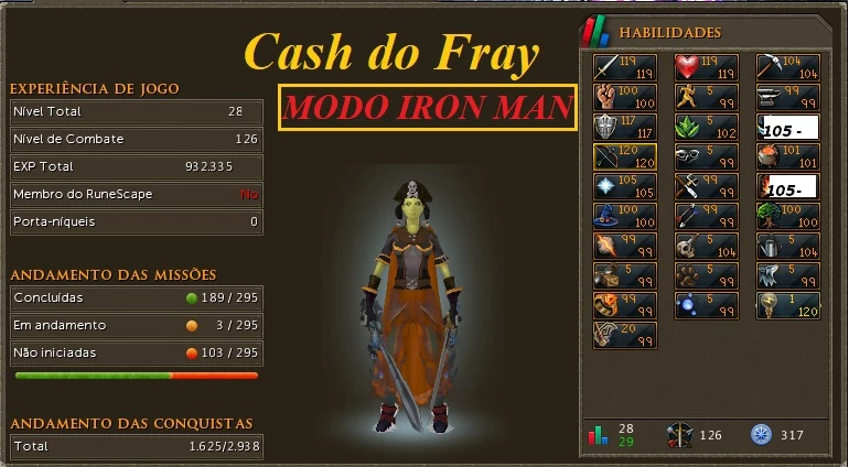 Top Acc Runescape 3 Iron Man Rs - DFG