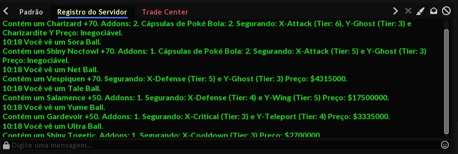 Conta Pxg Com Shiny Charm (Lvl 460) - Pokexgames - DFG