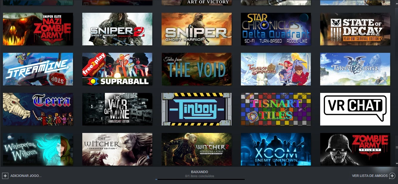 Steam > Conta Steam com os Melhores Jogos