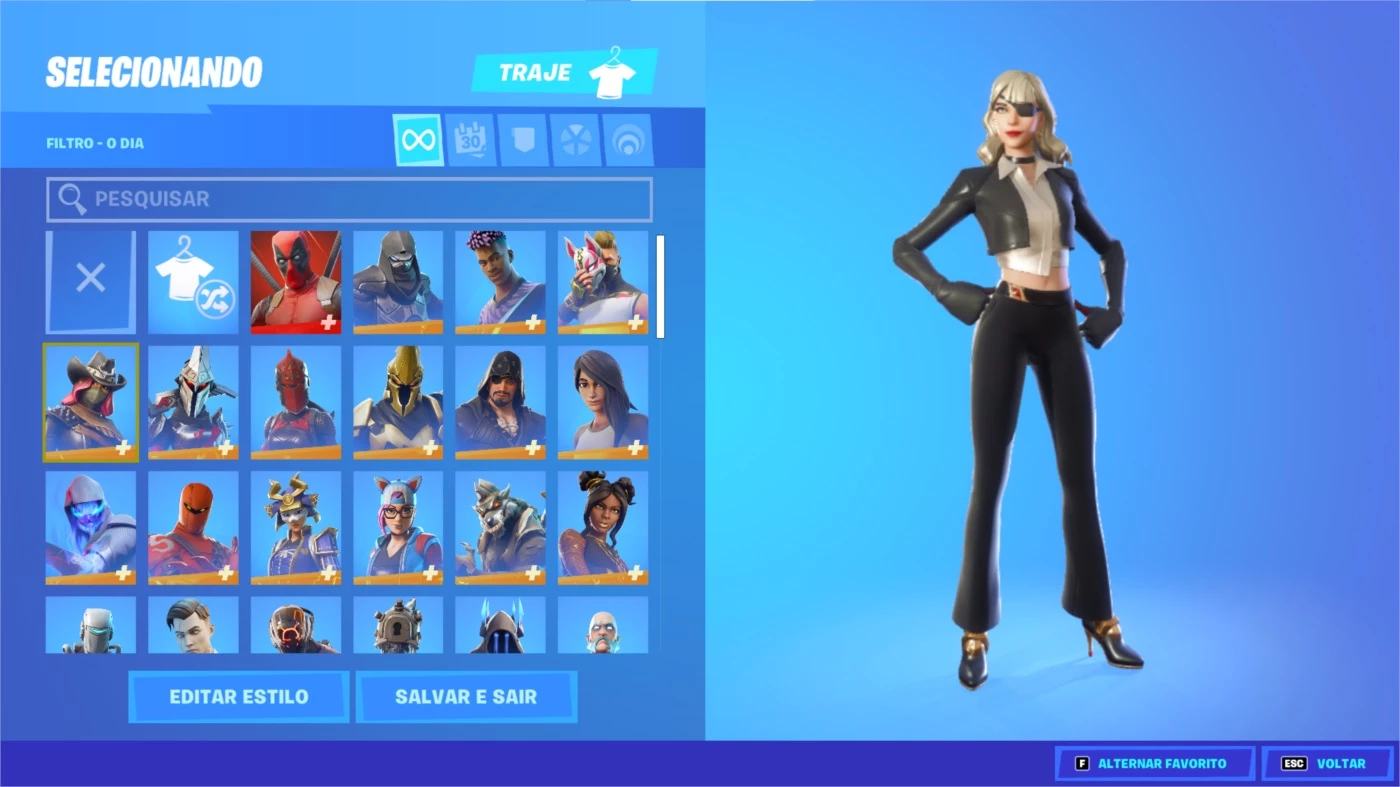 Conta Fortnite Muitas Skins Com Epic Games - DFG