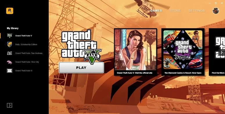 Contas Gta 5 (Campanha, Online E Fivem) Via Rockstar Games L - DFG