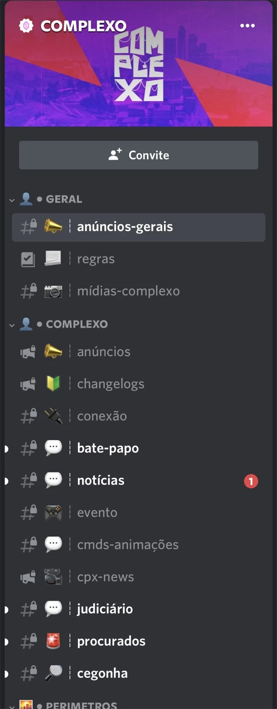 COMPLEXO – Discord