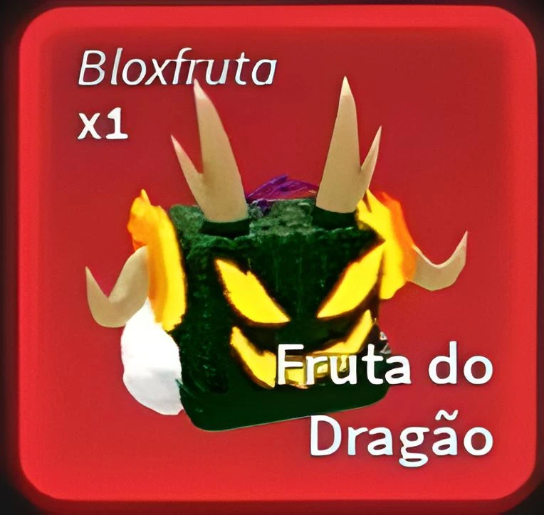 Cuando te sale la fruta dragon en BLOX FRUITS 