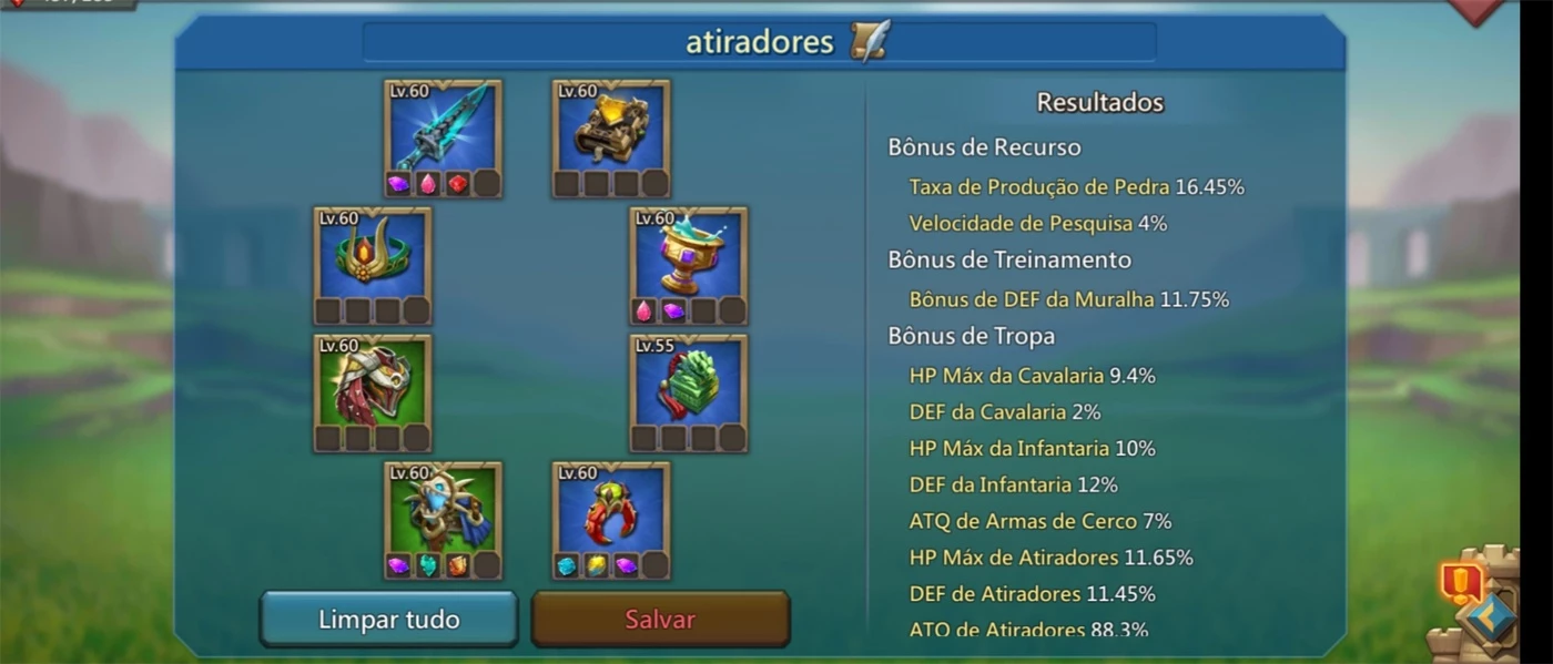 T4 + 600+ Aros Tecnológicos - Lords Mobile - DFG