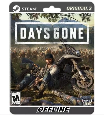 Days Gone Pc Steam Offline - Modo Campanha - Loja DrexGames - A sua Loja De  Games