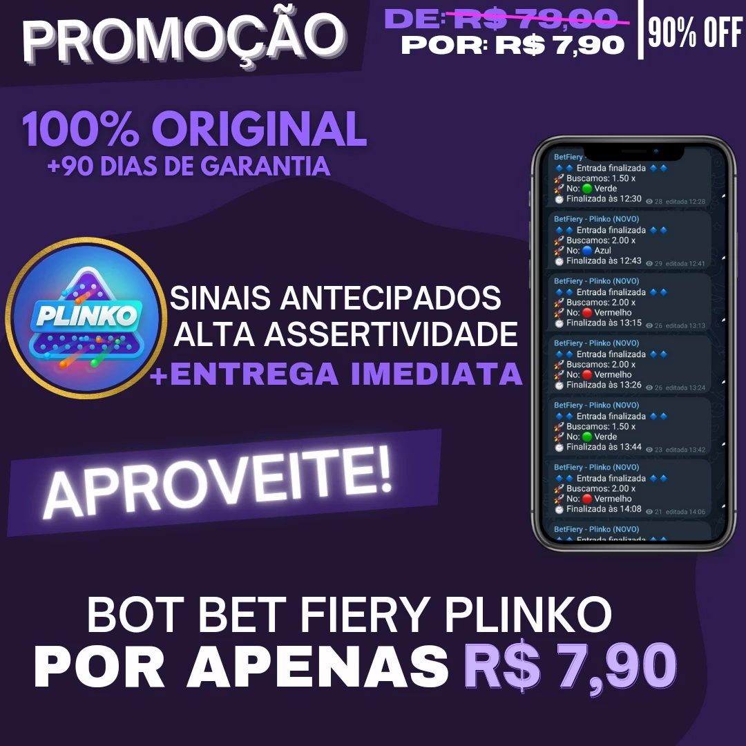 Bot Bet Fiery Plinko 💫, Vitalício 💚