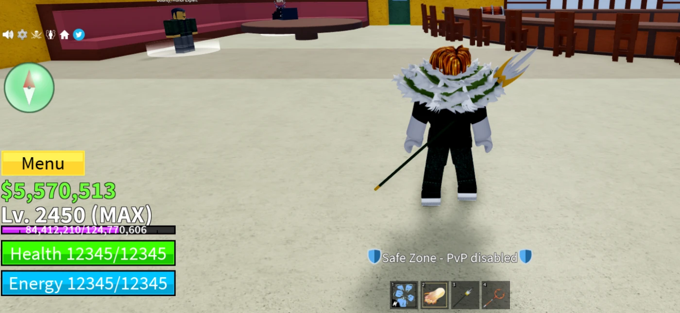 Conta Bloxfruit, Lvl 2450(Max) No Precinho Diversos Itens - Roblox - DFG