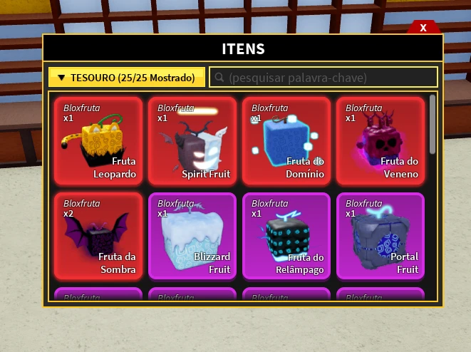 Conta Blox Fruits Com Leopard No Inventário-Lvl Máx 2450 E + - Roblox - DFG