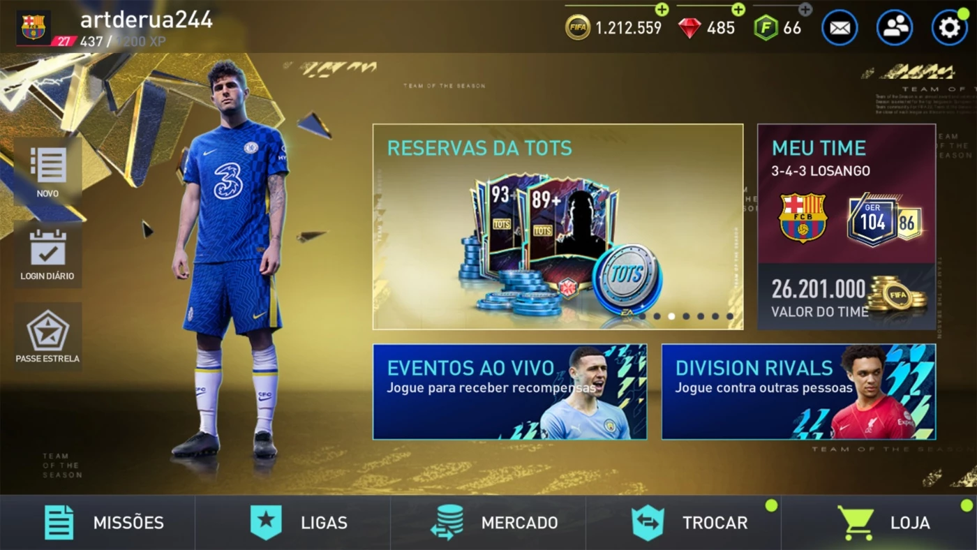 COMO ADICIONAR AMIGOS NO FIFA 22 MOBILE ! 