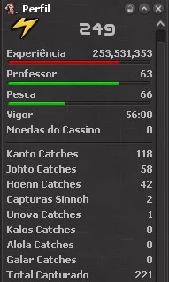 Conta Pxg Lvl 250 - Pokexgames - DFG