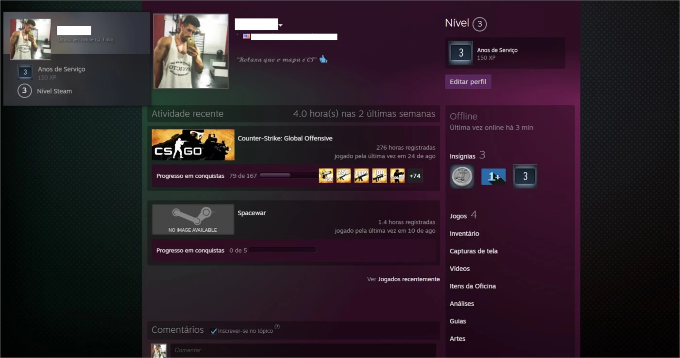 GERADOR DE CONTAS STEAM COM CS:GO INCLUIDO