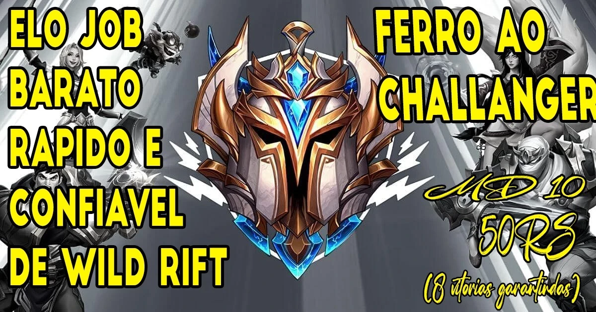 Elojob De League Of Legends: Wild Rift Lol Wr - DFG