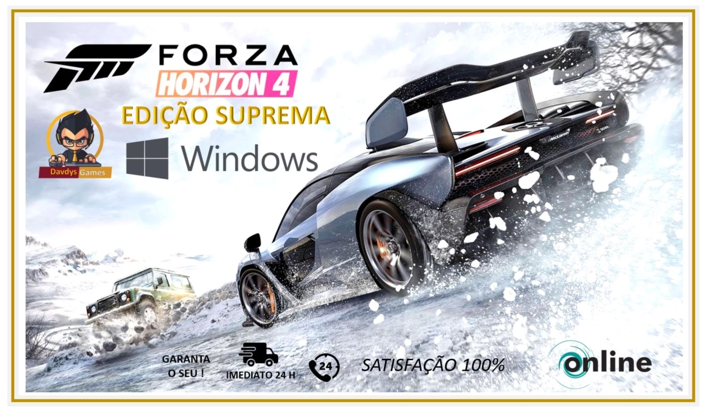 Forza Horizon 5 Edição Suprema Online + JOGO BRINDE (DESCRIÇÃO DO ANUNCIO)