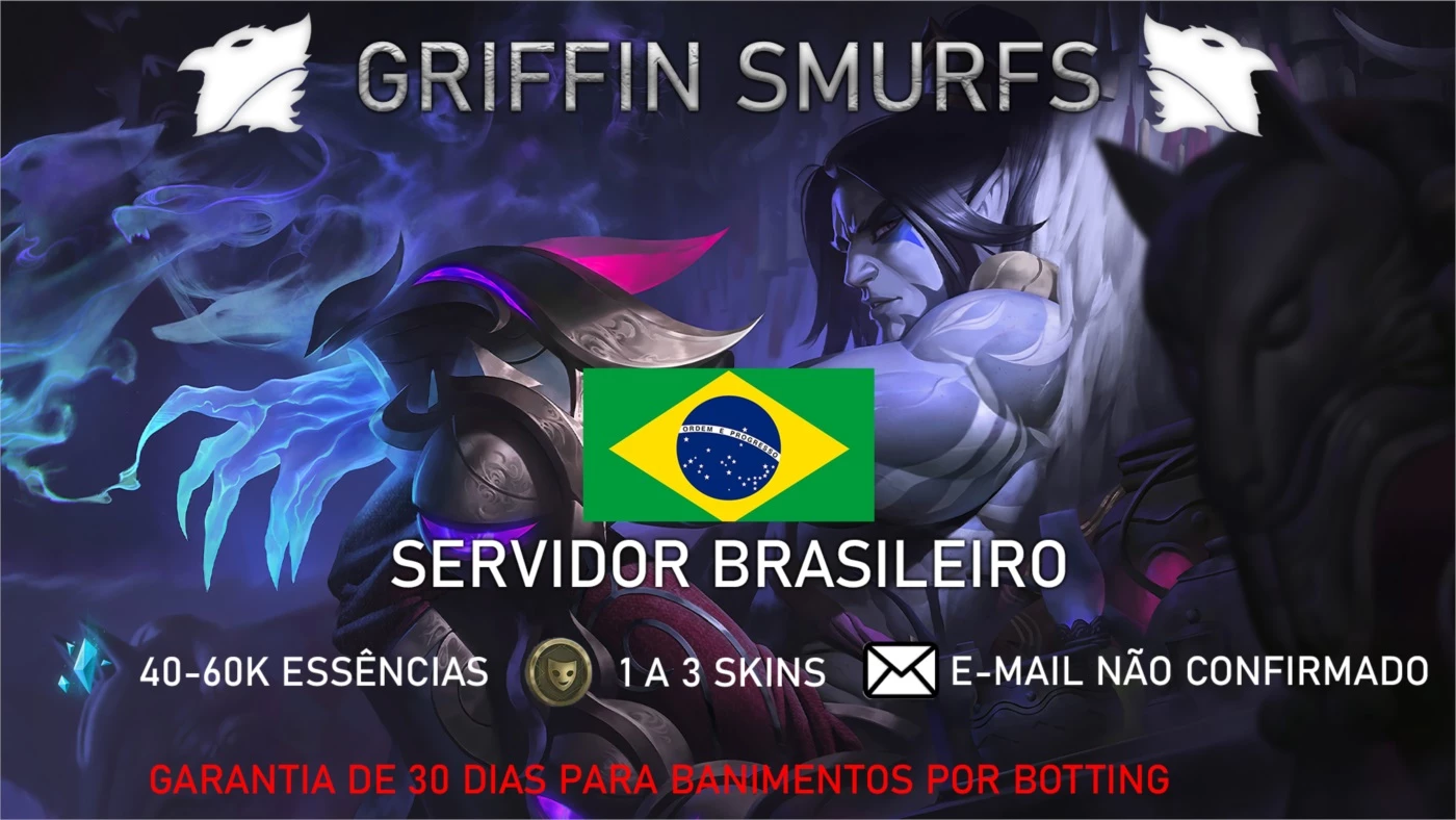 Conta Smurf Unranked Até 60.000 De Essência Azul - League Of Legends Lol -  DFG