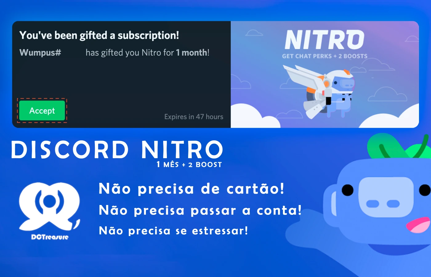 Epic Games Store oferece 1 mês de graça do Discord Nitro