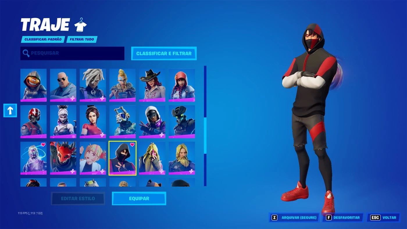 Fortnite | Conta de Fortnite (Skin Peste rara