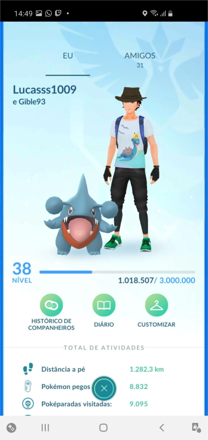 Conta pokemon go lvl 36 - Pokemon GO - GGMAX