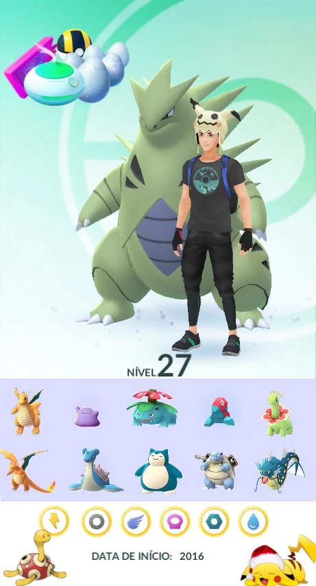 Pokemon Go Conta Lvl 27 Pokemóns Raros - DFG