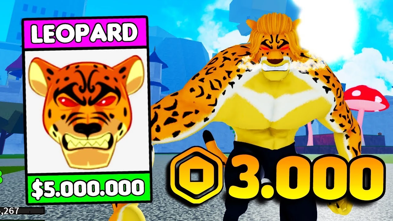 Blox Fruit (Level Max) Leopard