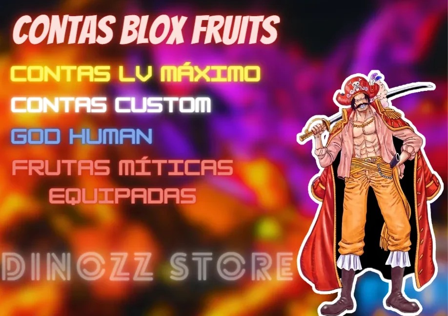 Roblox > Conta rara de blox fruits com fruta perm!!!
