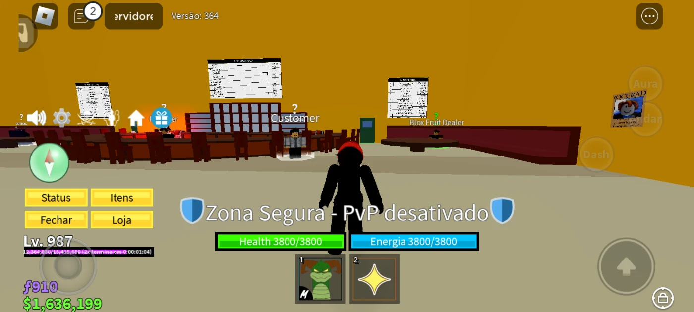 Roblox > Vende essa conta no blox fruits level 2198