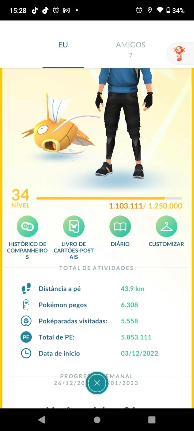 Conta De Pokémon Go - Pokemon Go - DFG