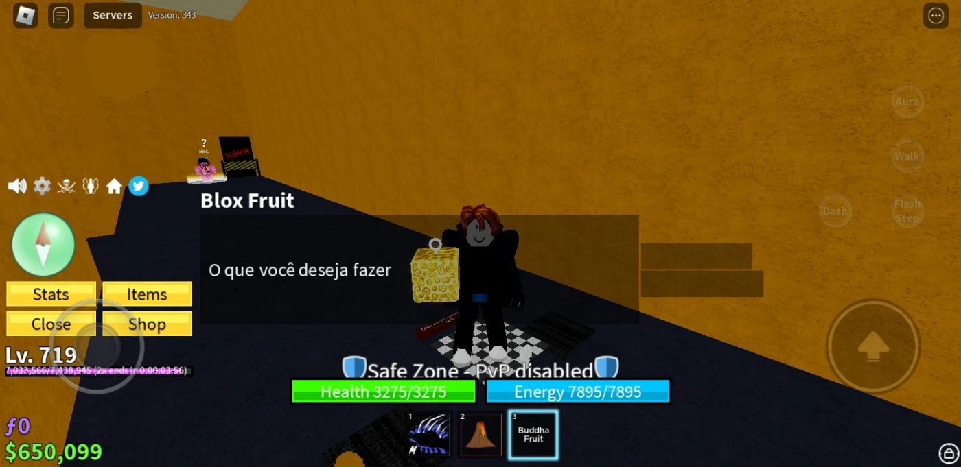 Roblox | CONTA BLOX FRUIT COM AS 4 ESPADAS