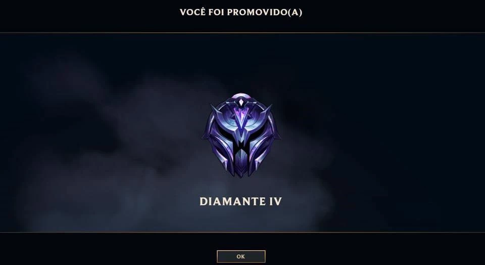 E PRA VOCÊ, DIAMANTE É HIGH ELO SIM OU NÃO? 