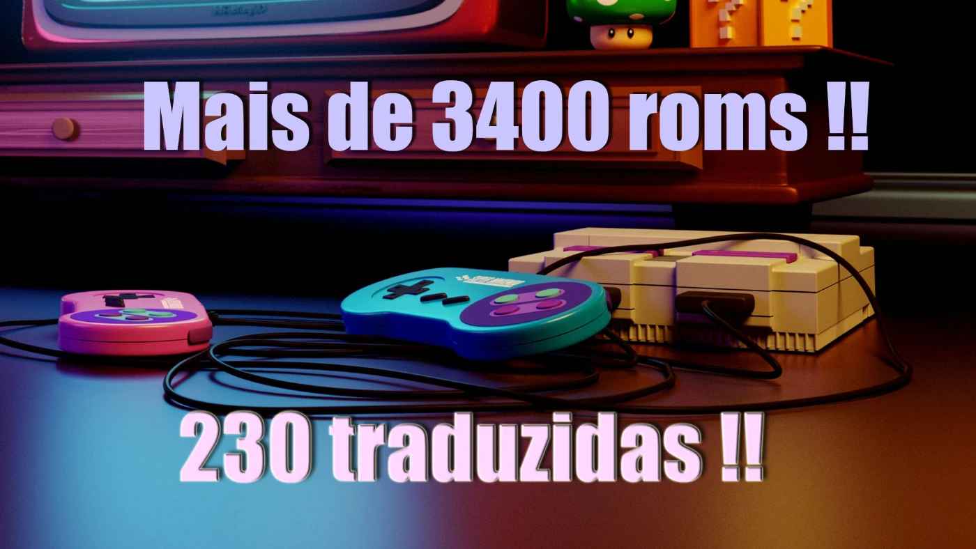 230 ROMS DE SNES TRADUZIDAS para PORTUGUÊS PTBR 2023 