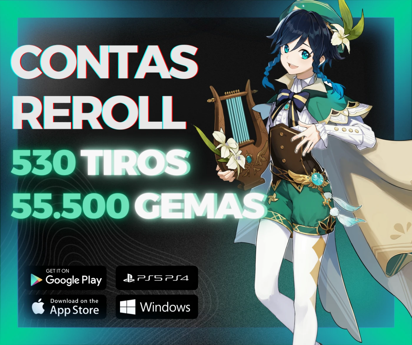 Genshin Impact: 60 Gemas essenciais e 10k mora (novo código/março