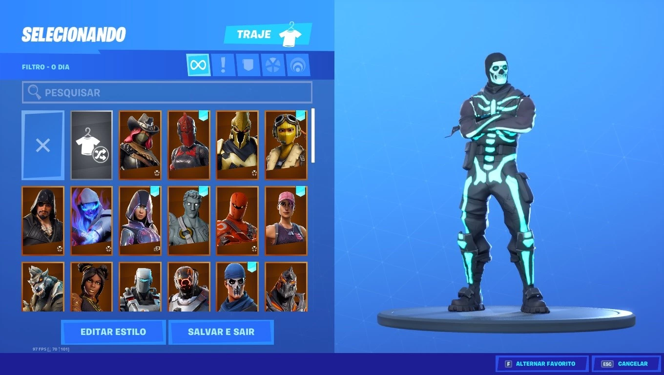 Conta Fortnite Com Skin Da Glow - DFG