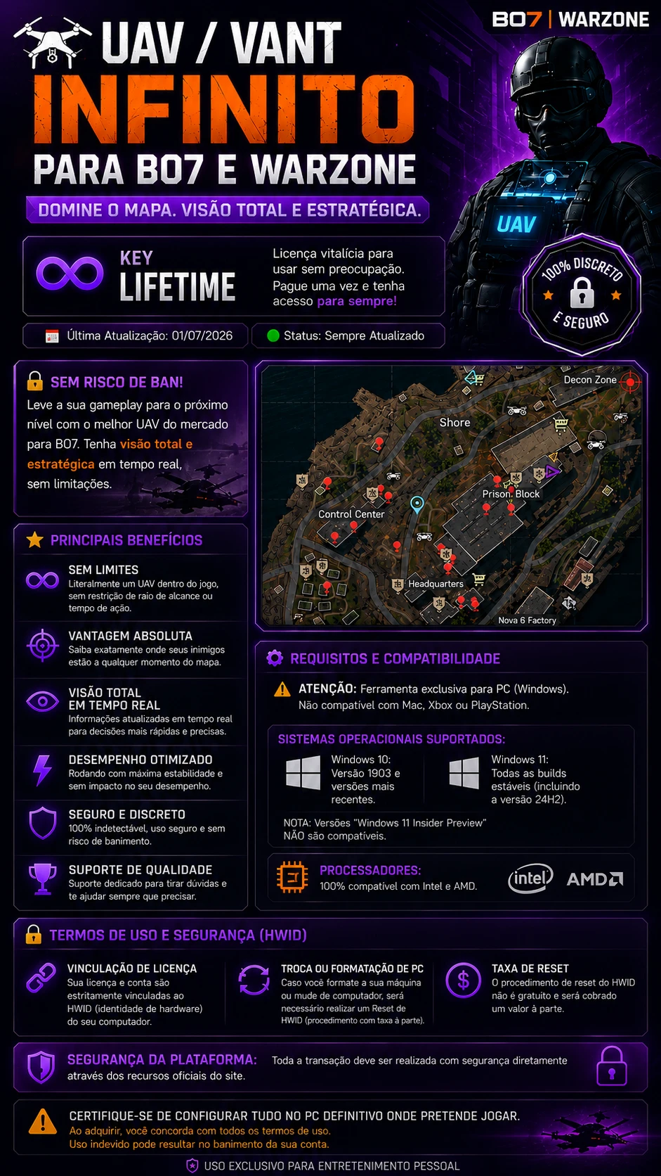 UAV Vant Infinito BO7