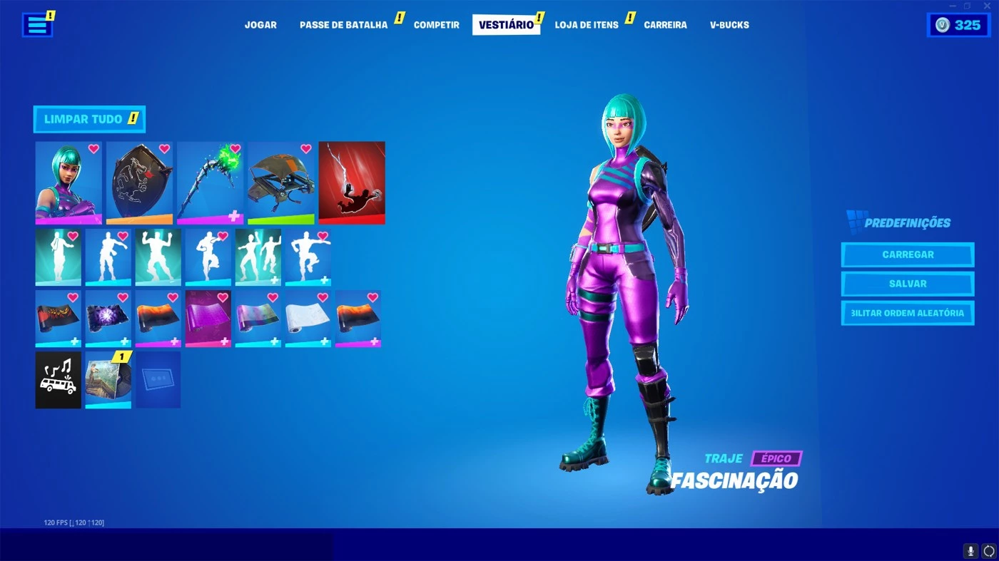 Melhor Fn Acc (Wonder, Ikonik, Pack Nvidia, Bk.. Emotes/Skin - Fortnite ...