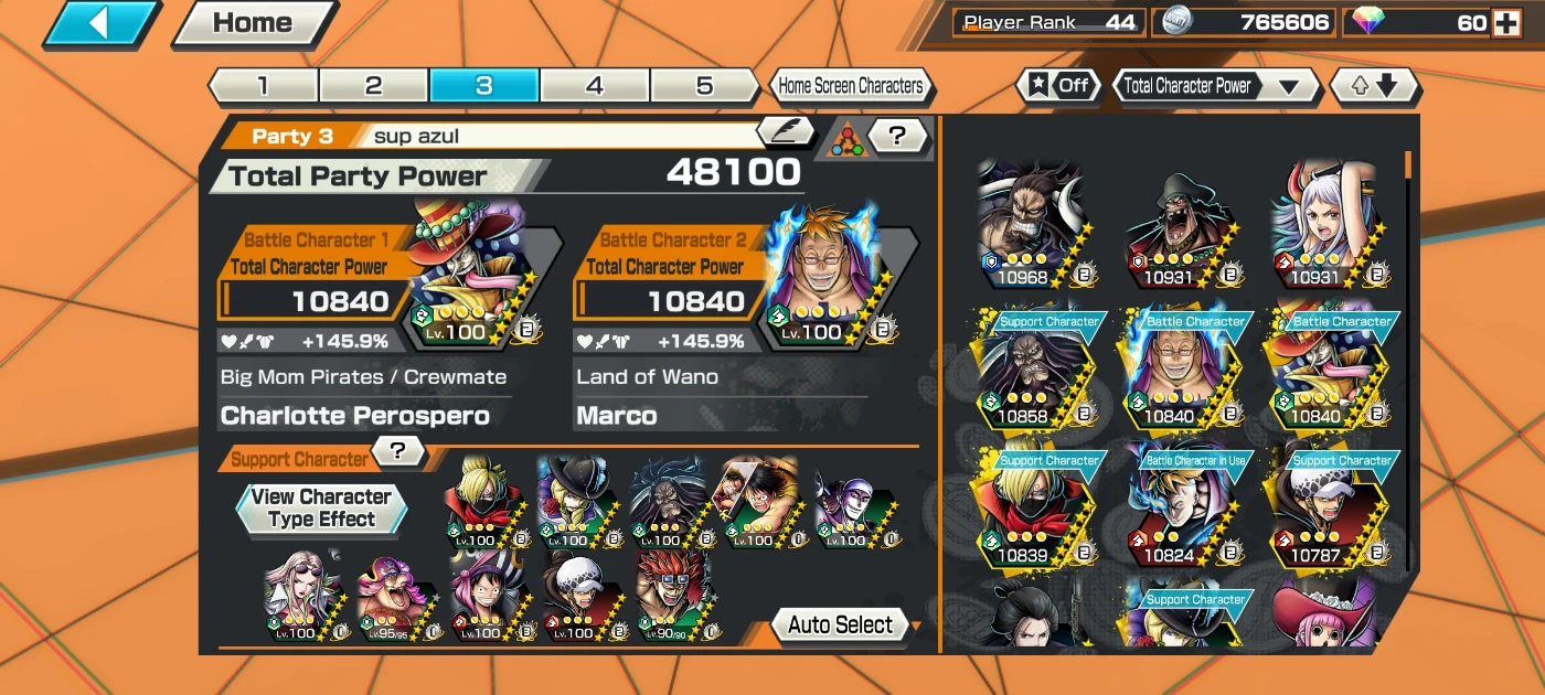 Conta one piece bounty rush (Rank 44, 3 - Outros Jogos - GGMAX