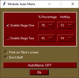 Bot Tibia 12 (Fora Da Tela) Multifunções. - DFG