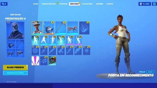 Conta Fortnite Muitas Skins + Vbucks - DFG