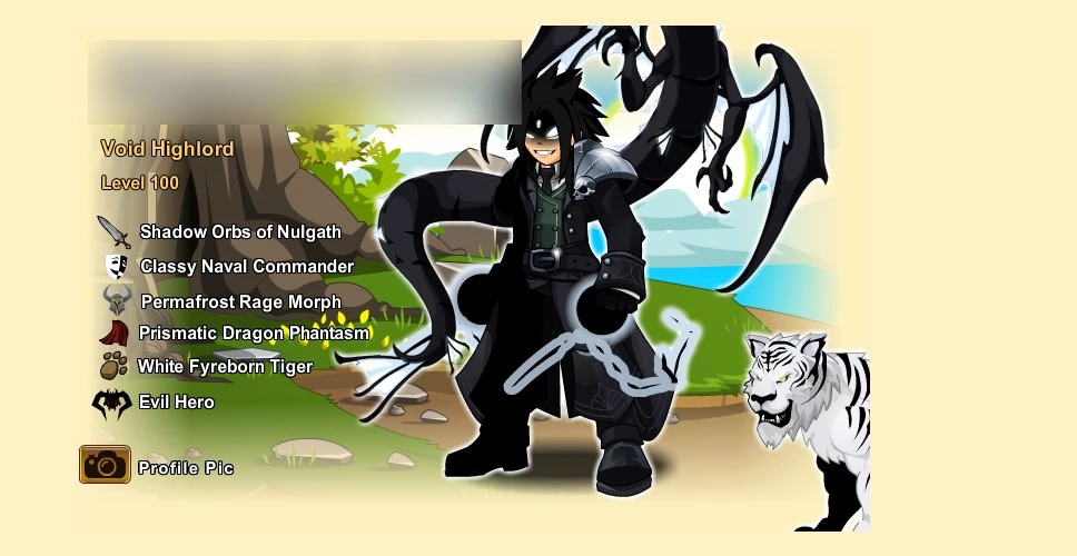 Conta Aqw Endgame 11 Anos - Adventure Quest World - DFG