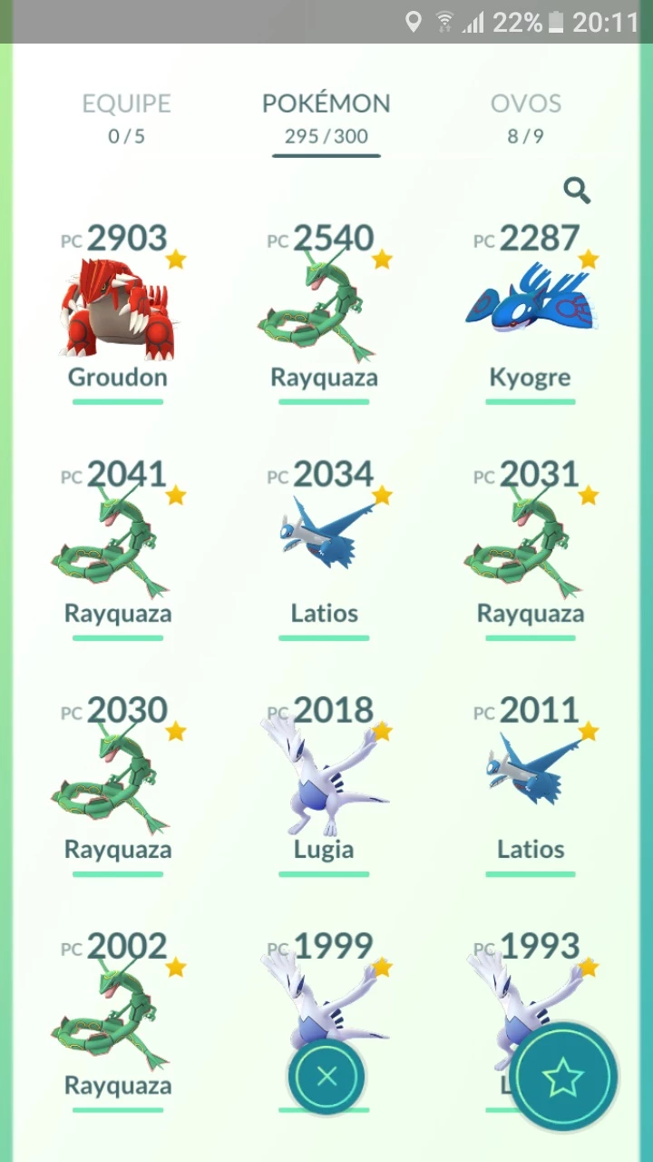 Groudon Pokémon Go - (Leia A Descrição) Lendário Pc 2100+ - Pokemon Go - DFG