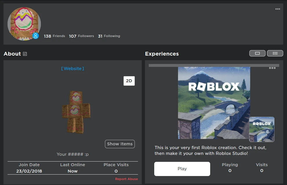 Roblox | Conta roblox barata com itens raros e