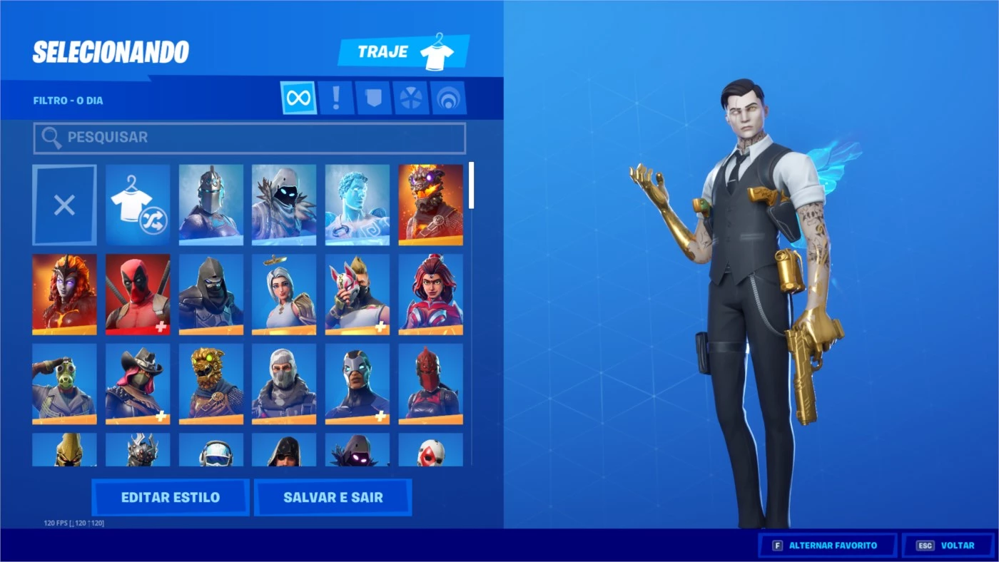 Conta Fortnite Muitas Skins + Vbucks - DFG